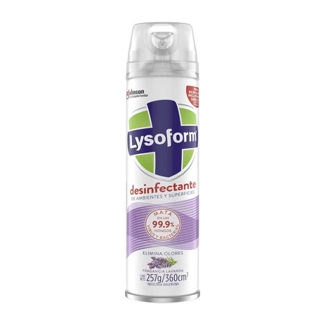 Lysoform Desinfectante Ambientes Lavanda 360 cc