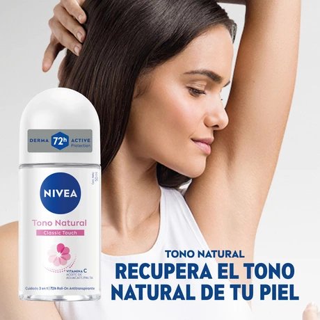 Nivea Aclarado Natural Roll On 50 ml