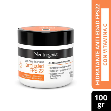 Neutrogena Crema Facial Care Intensive Antiedad FPS