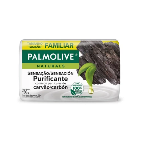 Palmolive Jabón Barra Purificante Carbón 85g
