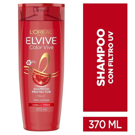 Elvive Shampoo Color Vive Protección Color 370 ml