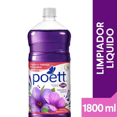 Poett Limpiapisos Lavanda 1.8 Lt