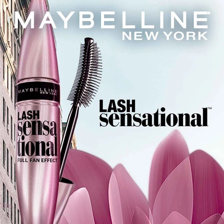 Maybelline Máscara de Pestañas Lash Sensational Waterproof Very Black