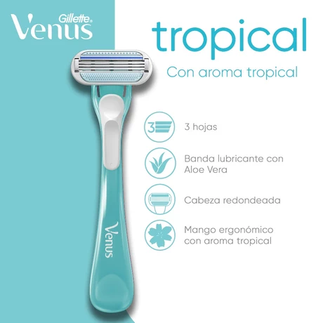 Gillette Venus Tropical 3 Unidades