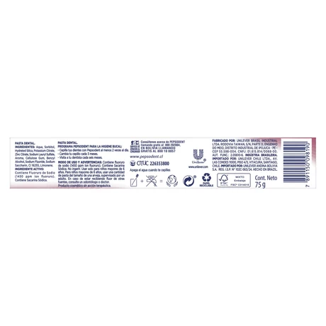 Pepsodent Pasta Dental Integral 18 Horas 75 gr