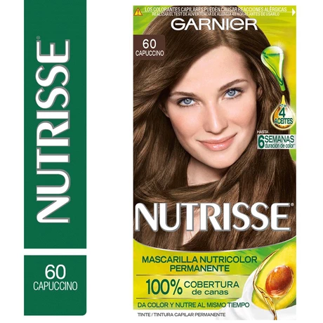 Nutrisse Tinte Permanente 60 Capuccino Rubio Oscuro