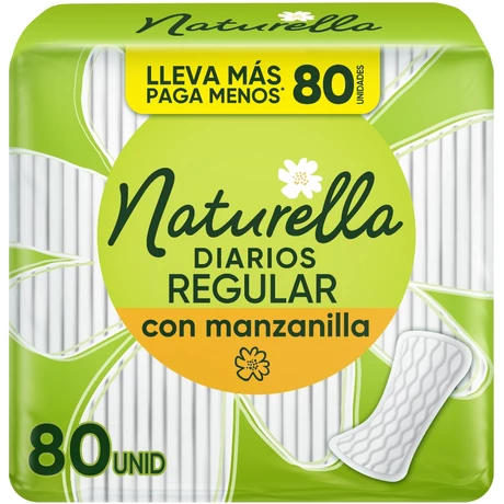 Naturella Protectores Diarios 80 Unidades