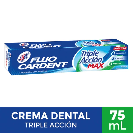 FluoCardent Pasta Dental Acción Max 75 ml