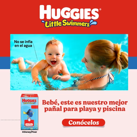 Huggies Little Swimmer Pañales de Piscina Talla G-XG 10 Unidades