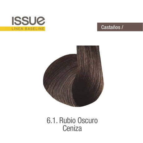 Issue Tintura 6.1 Rubio Oscuro Ceniza