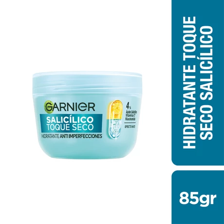 Garnier Crema Hidratante Toque Seco Salicílico 85 gr