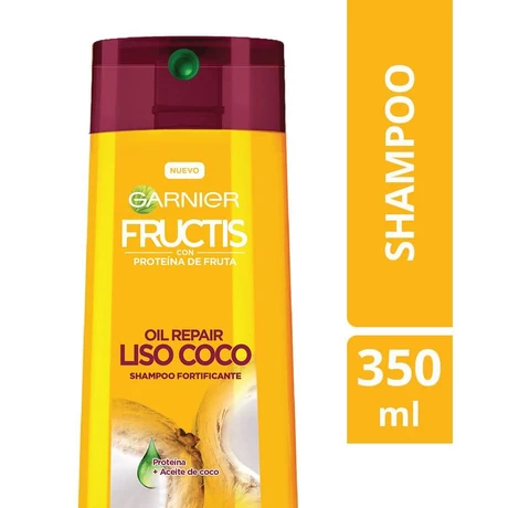 Fructis Shampoo Oil Repair Liso Coco 350 ml