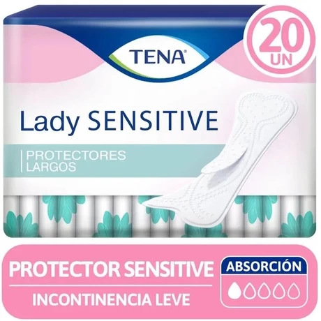 Tena Protector para Incontinencia Lady Sensitive 20 Unidades