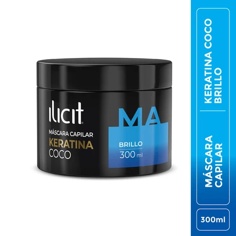 Ilicit Máscara Capilar Keratina Coco 300 ml
