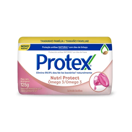 Protex Jabón Barra Omega 3 125g