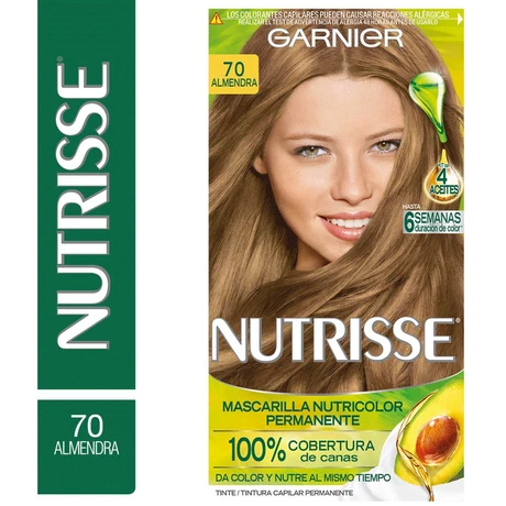 Nutrisse Tinte Permanente 70 Almendra Rubio