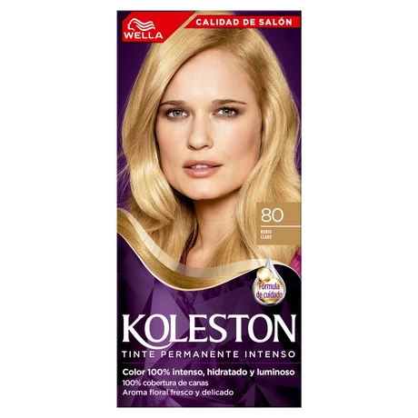 Koleston Tintura Permanente Tono 80 Rubio Claro