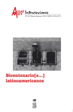 BICENTENARIOS LATINOAMERICANOS - ACTUEL MARX 10