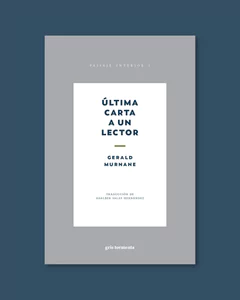 ULTIMA CARTA A UN LECTOR