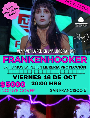 FRANKENHOOKER EN LIBRERÍA 