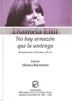 NO HAY ARMAZON QUE LA SOSTENGA. DIAMELA ELTIT