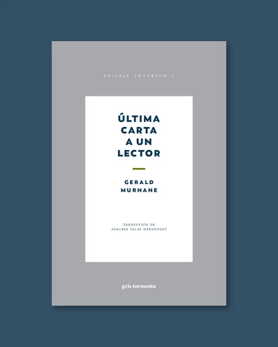 ULTIMA CARTA A UN LECTOR