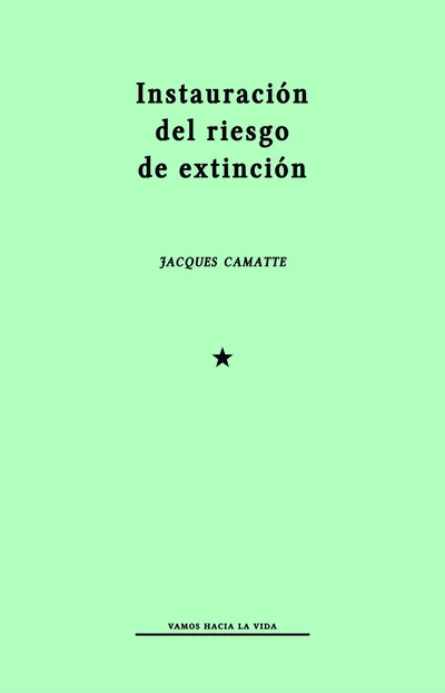 INSTAURACION DEL RIESGO DE EXTINCION