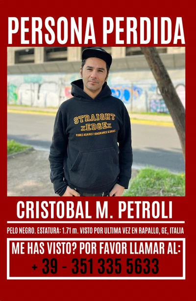 PERSONA PERDIDA