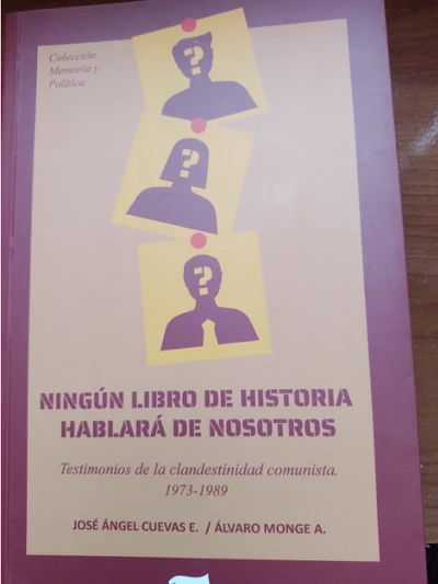 NINGUN LIBRO DE HISTORIA HABLARA DE NOSOTROS