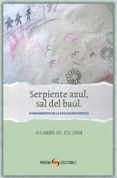 SERPIENTE AZUL SAL DEL BAUL