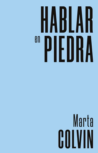 HABLAR EN PIEDRA