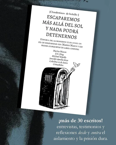 ESCAPAREMOS MAS ALLA DEL SOL Y NADA PODRA DETENERNOS