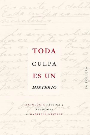 TODA CULPA ES UN MISTERIO. 