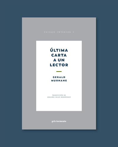 ULTIMA CARTA A UN LECTOR