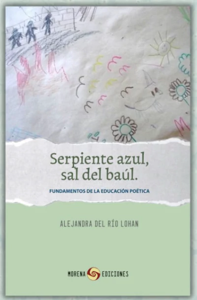 SERPIENTE AZUL SAL DEL BAUL