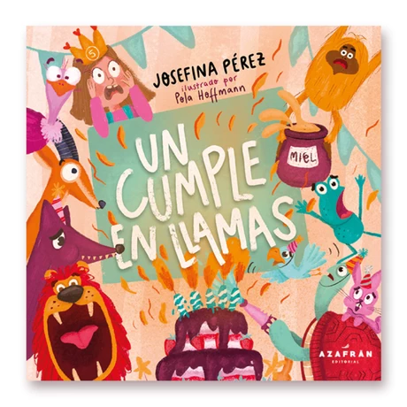 UN CUMPLE EN LLAMAS