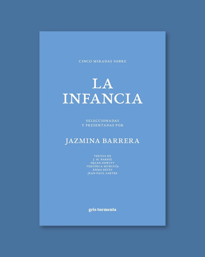 CINCO MIRADAS SOBRE LA INFANCIA. SELECCIONADAS Y PRESENTADAS POR JAZMINA BARRERA - cinco-miradas-sobre-la-infancia-jazmina-barrera-libro-gris-tormenta.webp