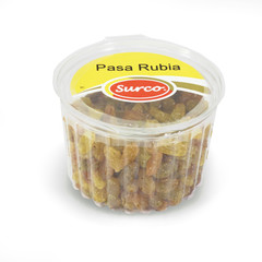 Pasas Rubias  Caja 12 Potes * 300 gr