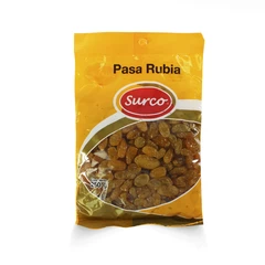 Pasas Rubias  Caja 24 Un. * 250 gr