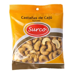 Castañas de caju tostadas 2 * 10  *80g 