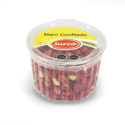 Maní Confitado  Caja 12 Potes * 300 gr