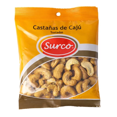 Castañas de caju tostadas 2 * 10  *80g 