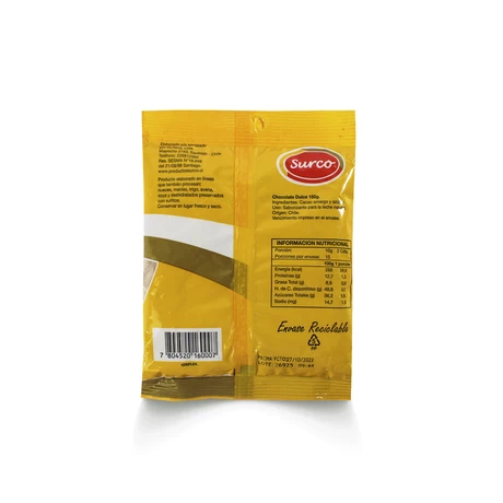 Chocolate Dulce Caja 2 Pack * 15 Un. * 150 gr - vista alternativa