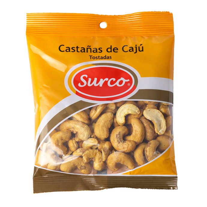 Castañas de caju tostadas 2 * 10  *80g  - Castan╠âas.jpg
