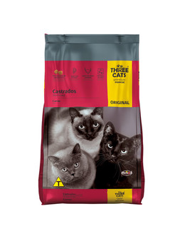 THREE CATS ORIGINAL GATO ADULTO CASTRADO 3 KG