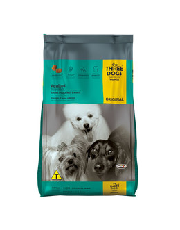 THREE DOGS ORIGINAL ADULTO RAZAS PEQUEÑAS Y MINIS 10,1 KG