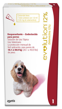 PIPETA REVOLUTION 12% PARA PERROS DE 10 A 20 KG