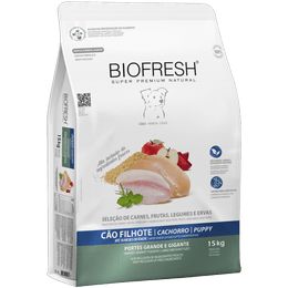 BIOFRESH CACHORRO RAZAS GRANDES Y GIGANTES 15 KG