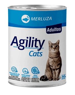 AGILITY LATA GATO ADULTO SABOR MERLUZA