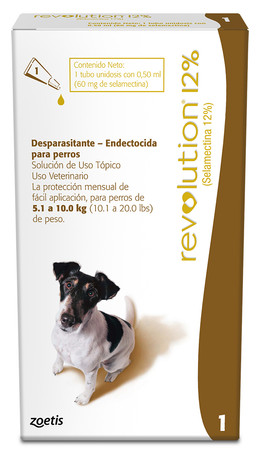 PIPETA REVOLUTION 12% PARA PERROS DE 5 A 10 KG